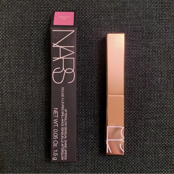 NARS Other - NEW NARS Devotion Afterglow Sensual High Shine Lipstick Neutral Mauve Rose Pink